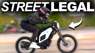 This EBike is a STREET LEGAL Surron [upl. by Asabi]