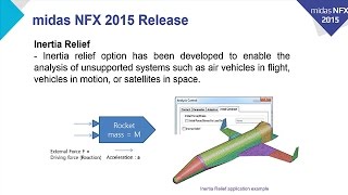 Inertia Relief  midas NFX 2015 explained [upl. by Anyd]