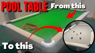 I GET MY POOL TABLE RECOVERED  HOW [upl. by Mastrianni]