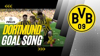 FIFA 23 Borussia Dortmund BVB New Goal Song Tormusik 4K [upl. by Debo]