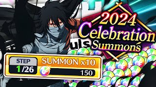 DISCOUNT SUMMONS FOR MUGETSU 2024 CELEBRATION SUMMONS Bleach Brave Souls [upl. by Ahsetra]