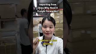 Reliable freight forwarder for import from China chinashippingagent dfhfreight importfromchina [upl. by Trudey]