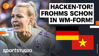 Deutschland – Vietnam Highlights  Freundschaftsspiel  sportstudio [upl. by Humfrey885]