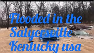 FLOOD IN THE SALYERSVILLES KENTUCKY USA [upl. by Queston]