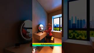 Daughter Build Luxurious amp Stylish Bedroom For Her Father And Mother  Animation  shorts3D [upl. by Yttocs]