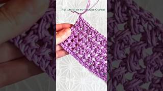 Master a New Crochet Stitch crochet crochetstitch crochetbag [upl. by Kalli]