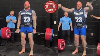 The Mountains 1000 lbs RAW Deadlift [upl. by Souvaine]