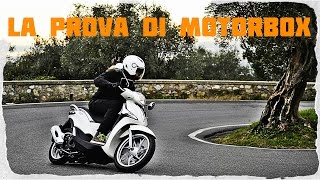 Piaggio Liberty 2016 la prova di MotorBox [upl. by Kataway]