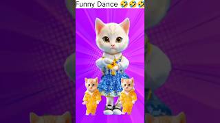 cat and dog funny dance dog dogdance funny catvideos cat shorts [upl. by Ecirtnuahs]