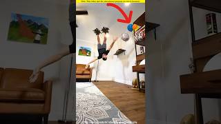 Tapping his feet the man tumbled upside down against the wall।😱shortvideo amazingfacts [upl. by Anayia134]