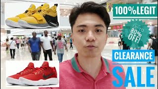 Up to 80 Discount Sports Central Clearance Sale SM MEGAMALL April 1014 2019 [upl. by Erreip]