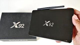 X92 Octacore Android TV Box Review  A Truly Powerful Box [upl. by Aeduj]