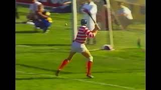 GERRY MCINERNEY CATCH  CORK V GALWAY  1990 ALL IRELAND HURLING FINAL [upl. by Mignonne]