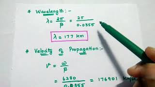 Calculation of Current Voltage Power and Efficiency of Transmission Line  Problem Solved [upl. by Bernetta]