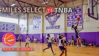 Miles Select National 2028 team Basketball Game vs TNBA 2028 team at McAuliffe Middle School [upl. by Emoryt]