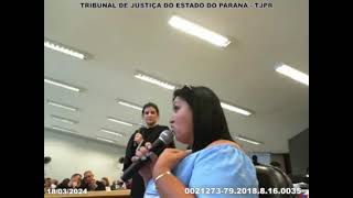 CASO JOGADOR DANIEL EP10 Video10 TD RosangelaBrisolaMachado Jurio18 03 2024 [upl. by Tevis]