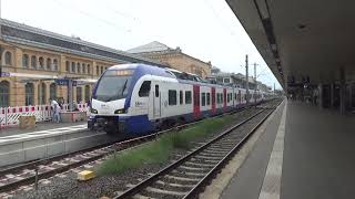 Eine Dreifachtraktion der SBahn Hannover in Hannover Hbf [upl. by Llemmart]