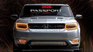 AllNew 2026 Honda Passport TrailSport Redesigned [upl. by Avron]