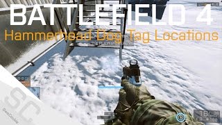 All Known Phantom Dog Tag Locations  Hammerhead Final Stand  BF4 [upl. by Hess]