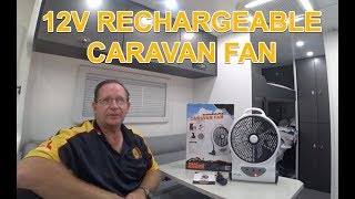 Supercheap Rechargeable Caravan Fan [upl. by Ahsekar]