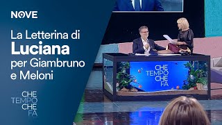 Che tempo che fa  La Letterina di Luciana Littizzetto per la Meloni e Giambruno  22 Ottobre [upl. by Juanita]