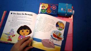 Dora the Explorer Movie Theater Storybook amp Movie Projector 幻燈片朵拉遊戲書【🎈愛米粒小舖】 [upl. by Eilrac]