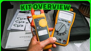 Unboxing the Fluke 117323 MultimeterClamp Meter Kit [upl. by Gipps]