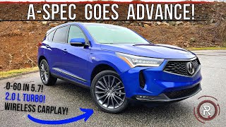 The 2022 Acura RDX ASpec Is An Advanced AllWeather Luxury SUV [upl. by Macmillan]