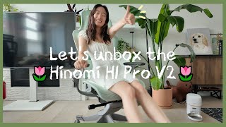 🌷Upgrading my WFH setup🌷Featuring Hinomi H1 Pro [upl. by Lurie]