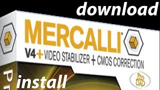 How to Download amp Install Plugin ProDAD Mercalli  CMOS Correction RePack by PooShock [upl. by Ajtak23]