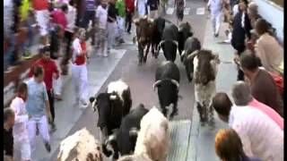 Cuarto encierro de San Sebastián de los Reyes con toros para rejones de Luis Albarrán [upl. by Bonneau629]