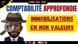 Comptabilité approfondie séance 5  les immobilisation en non valeurs [upl. by Accever487]