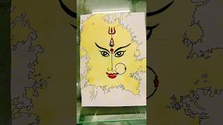 water drawing of Mata Durga🌟🌟 [upl. by Anahoj]