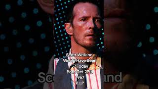 Scott Weiland Birthday Memory news rip [upl. by Etra311]