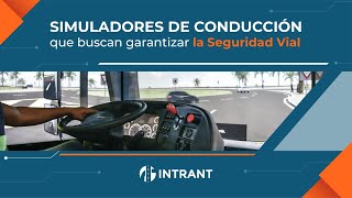 INTRANT instala simuladores de conducción en FENATRADO [upl. by Ayaros]