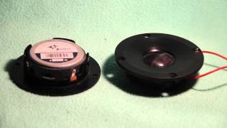 Peerless black dome tweeter  test [upl. by Amej]