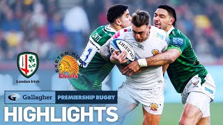 London Irish v Exeter  HIGHLIGHTS  Comeback Win in West London  Gallagher Premiership 202122 [upl. by Charron298]