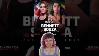 A gaúcha Thaiane Souza lutará no Invicta 58 [upl. by Auqinom705]