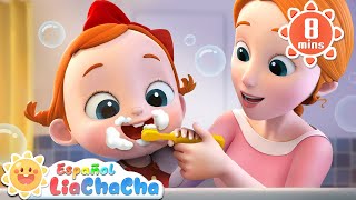 Vamos a Cepillarnos los Dientes🦷🪥  A Cepillar  LiaChaCha en Español  Canciones Infantiles [upl. by Ordnassela]