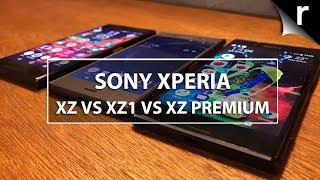 Sony Xperia XZ1 vs XZ Premium vs XZ Which Sony flagship is best [upl. by Auof627]