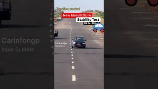 Maruti Suzuki New Dzire Traction Control Tested marutisuzuki automobile dzire2024 [upl. by Yrkcaz333]