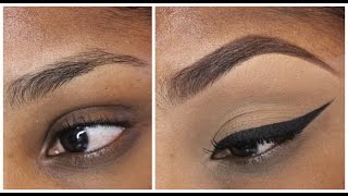 Eye Brow tutorial with and with out concealer [upl. by Anirbas888]