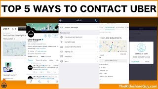 Top 5 Ways To Contact Uber Support Joe [upl. by Pinter711]