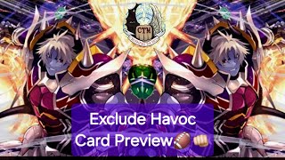 Exclude Havoc  Card Reveal  Cardfight Vanguard [upl. by Hole425]