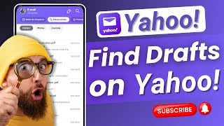 How to Find Drafts on Yahoo Mail App [upl. by Garate201]