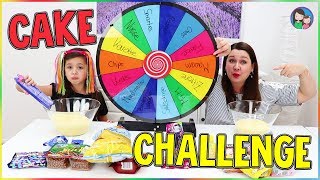 Glücksrad Kuchen Challenge  MYSTERY WHEEL OF CAKE CHALLENGE Mama vs Tochter  Alles Ava [upl. by Covell]