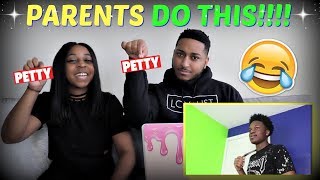 Lenarr quotGetting smart with your parents part 2quot REACTION [upl. by Gertruda]