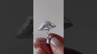 3D Moth Nail Art using sculpting gels nailart nails gelnails [upl. by Anaitat879]