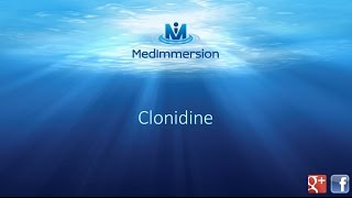 Clonidine [upl. by Hands]