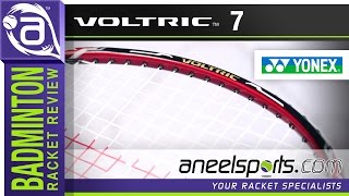 YONEX Voltric 7 Badminton Racket Review  AneelSportscom [upl. by Lina]